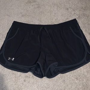 UA running shorts